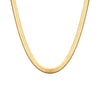 Colar Malha Snake Dourado Banhado em Ouro 18K
